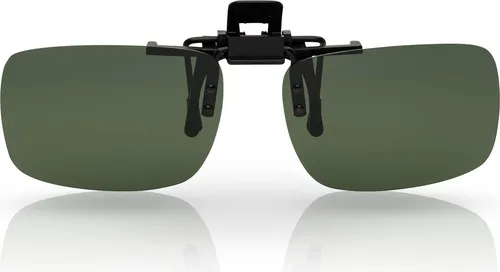 City Vision Brillen Aufsatz Polarisiert Clip On Herren Sportlich Praktisch Modern 30446 Grau