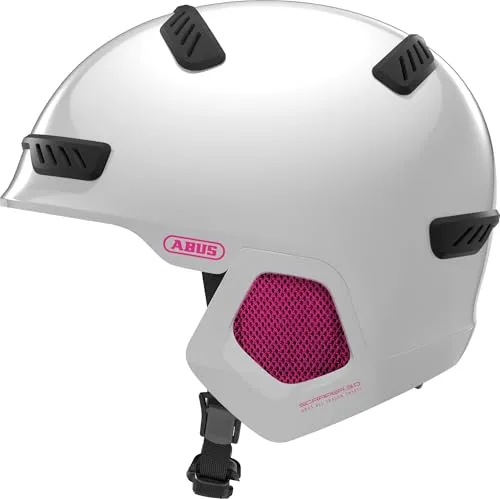 ABUS Stadthelm Scraper 3.0 ERA - Robuster Winter-Fahrradhelm mit Ohrenwärmer, ideal für Damen und Herren, Größe L, optimale Belüftung und individuelle Passform