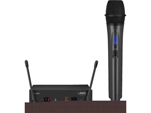 IMG STAGELINE TXS-611SET Multi-Frequenz-Mikrofonsystem - Mikrofone mit UHF-PLL-Technik, ideal für professionelle Anwendungen, 80 einstellbare UHF-Kanäle und True Diversity-System für störungsfreien Empfang.