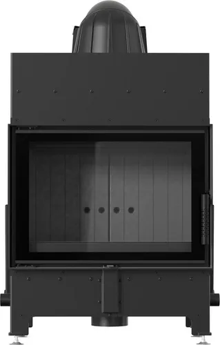 Luftkamin FLOKI S einfach 8 kW Ø 160 - Moderne Kamine mit 8 kW Leistung, energieeffizient und stilvolles Design mit schwarzem Thermotec und Schließmechanismus für wohlige Wärme in jedem Raum.