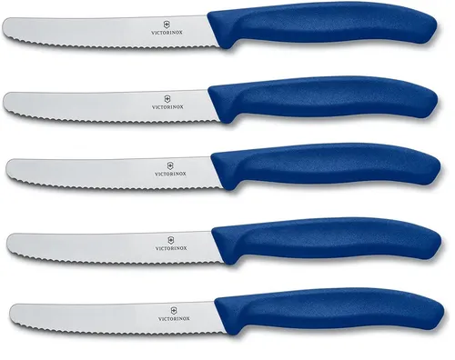 Victorinox Swiss Classic 5-teiliges Messer-Set in blau von Victorinox