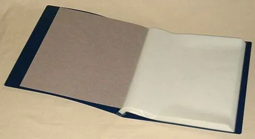 Kobra Bogenalbum Blau B6 Neu