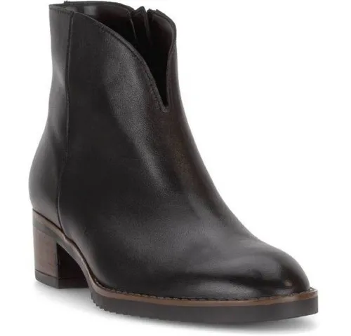 Gabor Stiefelette in Braun und Schwarz – Größe 37,5 EU (4,5 UK) - Elegante mid-cut Stiefelette in braun und schwarz, ideal für den Alltag. Bietet einen bequemen Sitz mit normaler Schuhweite und vielseitigen Kombinationsmöglichkeiten.