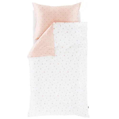 Träumeland Bettwäsche Märchengold 140/200 + 70/90 cm - Bettsets in zauberhaftem Märchengold, ideal für süße Träume und ein gemütliches Kinderzimmer.