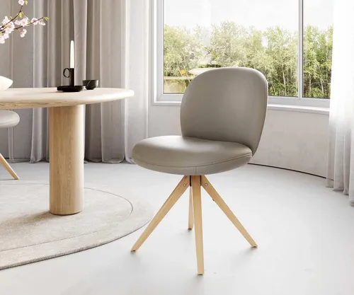 DELIFE Drehstuhl Nube-Flex in grau von Delife