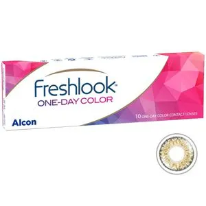 FreshLook Kontaktlinsen One-Day Color braun, -2,00, Tageslinsen, weich, BC 8,6mm, DIA 13,8mm, 10 Stück