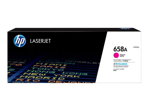 HP 658A (W2003A) magenta Tonerkartusche - bis zu 6.000 Seiten, perfekte Druckqualität für Color LaserJet Enterprise M751