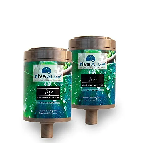 rivaALVA Life Trinkwasserfilter 2er Set Ersatzkartusche von rivaALVA