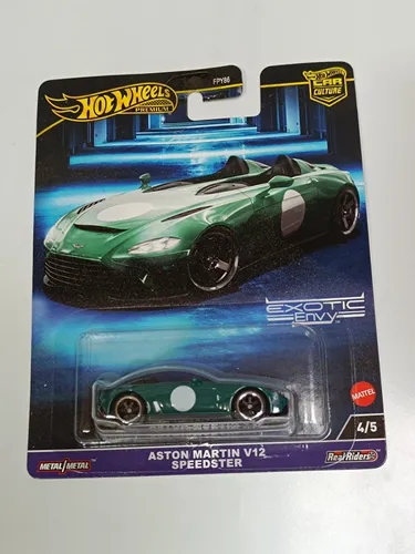 Hot Wheels Premium Aston Martin V12 Speedster, Car Culture Circuit Legends-Fahr.