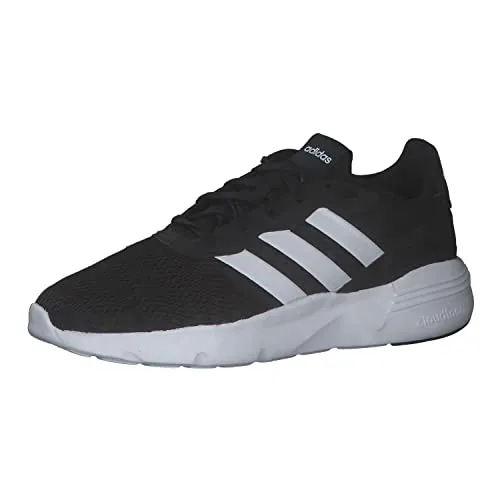 Adidas Herren Nebzed Cloudfoam Lifestyle Running Shoes, Core Black/Cloud White/Carbon, 42 EU