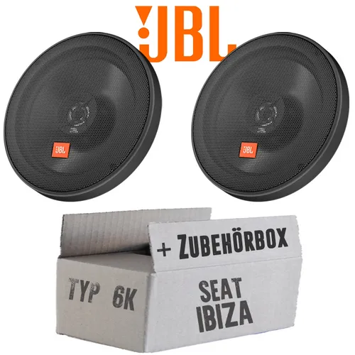JBL Lautsprecher für Seat Ibiza 6K - Front Einbauset - Car-HiFi-Lautsprecher, 2-Wege Koax-System mit 16,51 cm Lautsprechergröße für verbesserten Sound in deinem Fahrzeug.