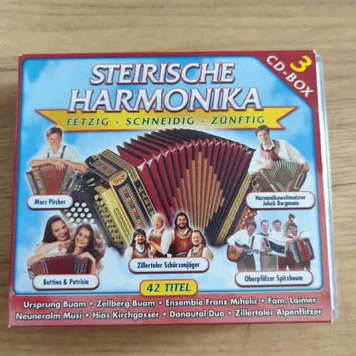 Steirische Harmonika - 3x CD Box - Zustand Sehr Gut @I13