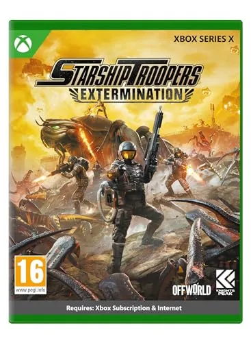 Starship Troopers Extermination - Xbox - Spiele für Xbox Series X & S, erlebe actionreiche Kämpfe mit sechs einzigartigen Klassen und baue deine Verteidigungsbasis gegen endlose Bug-Horden!