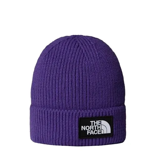 THE NORTH FACE Herren Mütze TNF LOGO BOX CUFFED BEANIE - Hüte für Herren, klassische Beanie aus widerstandsfähigem Acrylgarn, weich und warm, ideal für jede Jahreszeit.