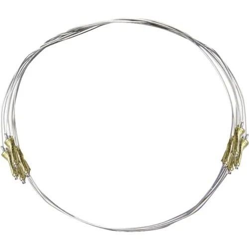 TOOLCRAFT 1381165 Heißdraht für Styroporschneider - 5 Stück, 180 mm - Hochwertiger Nickel-Chromdraht für präzises Schneiden von Styropor, ideal für kreative Projekte und Modellbau.