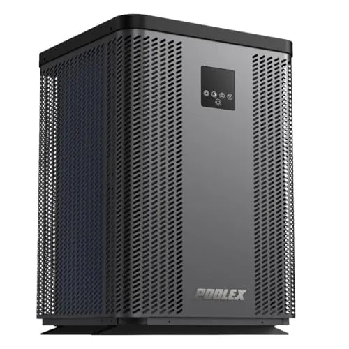 poolomio Full Inverter Wärmepumpe Pool 6kW Silverline Top 60 | WiFi Pool Heizung für Pools 20–40 m³ | Energieeffizienter & leiser Poolheizer mit Titan Wärmetauscher | COP bis 11,11