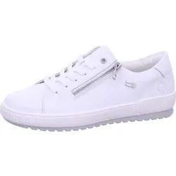 Remonte Damen Sneaker D0700 – Wasserabweisende Schnürschuhe für Komfort - Halbschuhe für Damen, ausgestattet mit hochwertigem Leder und remonteTEX für optimalen Nässeschutz. Die herausnehmbare Innensohle sorgt für angenehmen Tragekomfort und Atmungsaktivität.