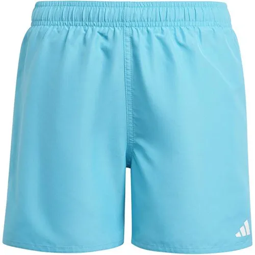 adidas Performance Badeshorts SOLID SHORTS BY (1-St) - Lucid Cyan/White - Badeshorts in Lucid Cyan/White, ideal für Sport und Freizeit, aus 100% Polyester für optimalen Tragekomfort und schnelle Trocknung.