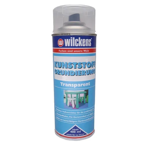  400 ml Wilckens KUNSTSTOFFGRUNDIERUNG SPRAY Transparent Gartenmöbel 14,88€/L