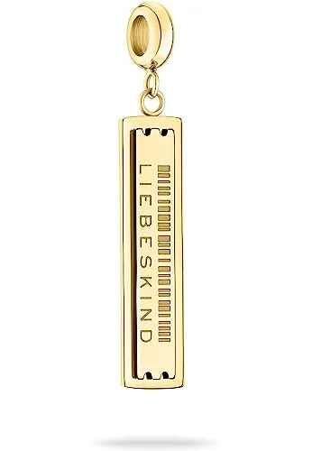 Liebeskind Berlin Charm LJ-1232-P-33 Secure Tag IP Gold - Fußkettchen für Damen, aus hochwertigem Edelstahl mit IP Gold, ideal für individuelle Kombinationen und als besonderes Geschenk für jeden Anlass.