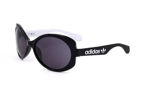 Adidas Damen OR0020 Sonnenbrille, Shiny Black/Smoke, 56