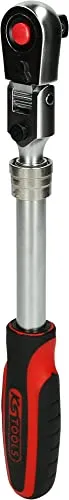 KS TOOLS 920.1330 Teleskop-Ratsche mit Gelenkkopf, 1/2 Zoll von KS TOOLS