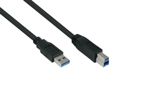Kabelmeister USB-Kabel, (300 cm)
