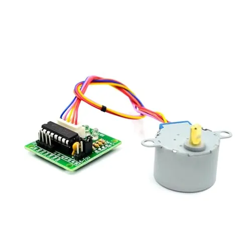 MakerMind 28BYJ-48 5V Schrittmotor DC inkl. Endstufe ULN2003 Treiber Board kompatibel mit Arduino