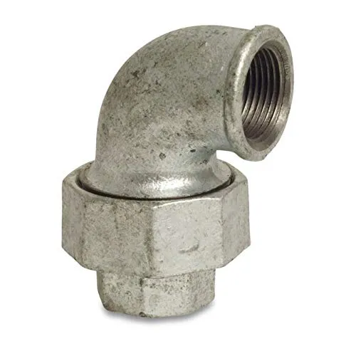 Gewindefitting Temperguss Winkelverschraubung 90° 1/2