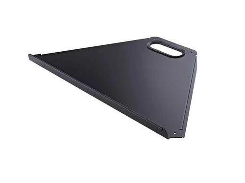 K&M 18876 Auflageplatte - Zubehör für Schlaginstrumente, Aluminium Auflageplatte für Controller und Synthesizer, passend für Spider Pro Ständer, leicht und stabil mit nur 1 kg Gewicht.
