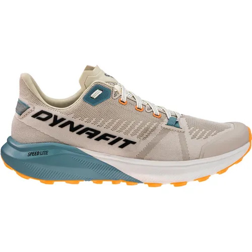 Dynafit Trail Herren Traillaufschuhe 10,5 - Beige - Vielseitige Traillaufschuhe für Herren, ideal für Asphalt und unwegsames Gelände. Die innovative Vibram-Sohle bietet optimalen Grip und Dämpfung für höchsten Komfort bei jedem Lauf.