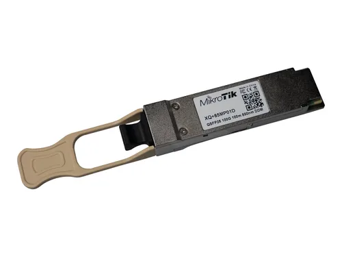 MikroTik QSFP28 40G / 100G Modul MM (XQ+85MP01D) - Multimedia Netzwerkadapter, leistungsstarker Transceiver für hohe Datenübertragungsraten bis zu 100G, ideal für moderne Netzwerkinfrastrukturen.
