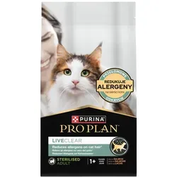 Purina Proplan Katze Liveclear Adult Steril Lachs 1,4 KG von PURINA