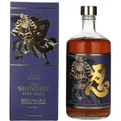 The Shinobu Pure Malt 15 Years Old Whisky mit Mizunara-Finish