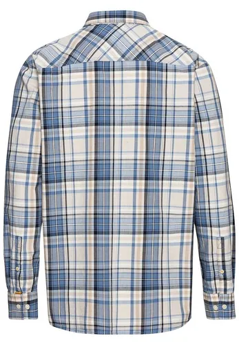 camel active Flanellhemd Longsleeve Shirt DENIM-BLUE