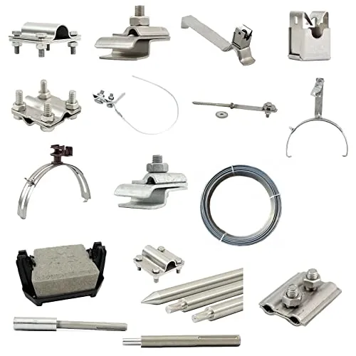 Blitzschutz Edelstahl Parallelverbinder für Runddraht 8-10mm - Anschlussklemmen & Kits - Robuster Edelstahl Parallelverbinder für sicheren Blitzschutz und einfache Installation.