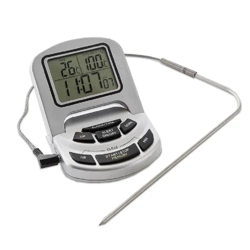 Grillthermometer Landmann Digital BBQ Thermometer mit Timer