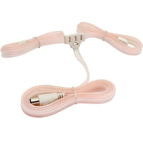 InLine Wurfantenne Dipol für UKW mit IEC Kupplung 75Ohm - Zimmerantenne für UKW, bietet eine ausgezeichnete Empfangsqualität und ist einfach zu installieren dank der IEC Kupplung.