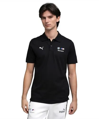 PUMA Herren BMW M Motorsport Jacquard Polo S, Black