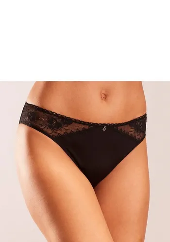 LASCANA Slip mit hübschen Spitzeneinsätzen