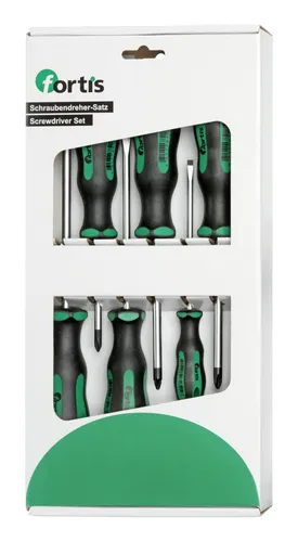 Fortis Schraubendreher-Satz 7-teilig PH, PZ von Fortis