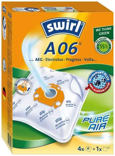 20 Staubbeutel Dustwave D17 für Swirl A06 von Swirl