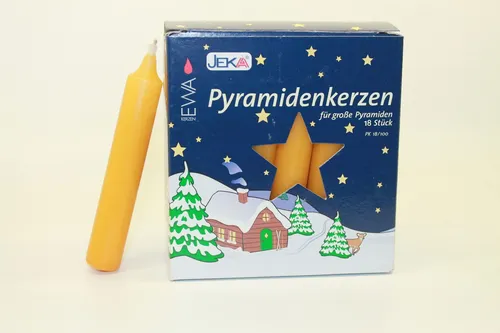 Kerzen Gelb von Ebersbacher Wachswaren