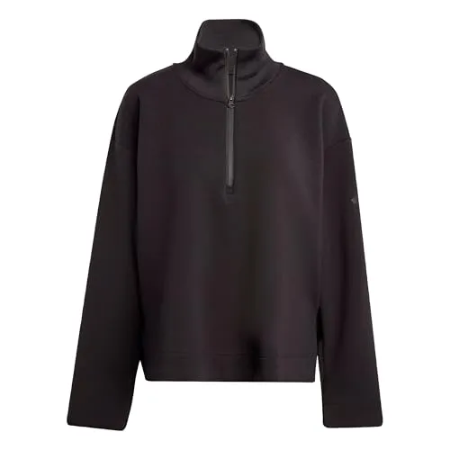 Produktbild adidas Soft LUX Quarter-Zip Shirt für Herren in Schwarz (095A)