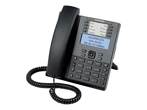 Mitel 6865 VoIP-Telefon SIP RTCP RTP SRTP 9 Leitungen