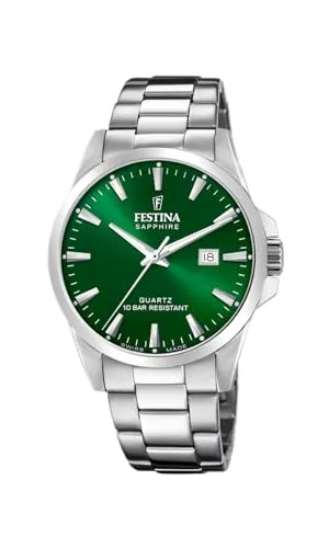 Festina Casual Watch F20024/6 - Armbanduhren für Herren, wasserdicht bis 100 Meter und mit kratzfestem Saphirglas für maximale Langlebigkeit.