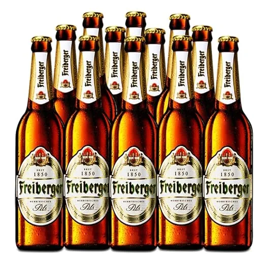 Freiberger Pils (12 Flaschen à 0,5 l / 4,9% vol.)