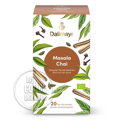 Dallmayr Tee Pyramide Masala Chai BIO 20 Beutel á 3,0 g