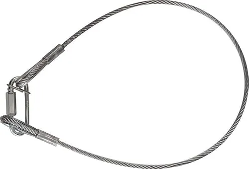 Riggatec Sicherungsseil, Safety 60cm x 6 mm bis 22 kg