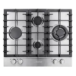 Kaiser Gas-Kochfeld Edelstahl 60 cm mit 4 Brennern von Kaiser Küchengeräte